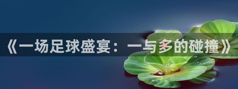 意昂2官方网站：《一场足球盛宴：一与多的碰撞》